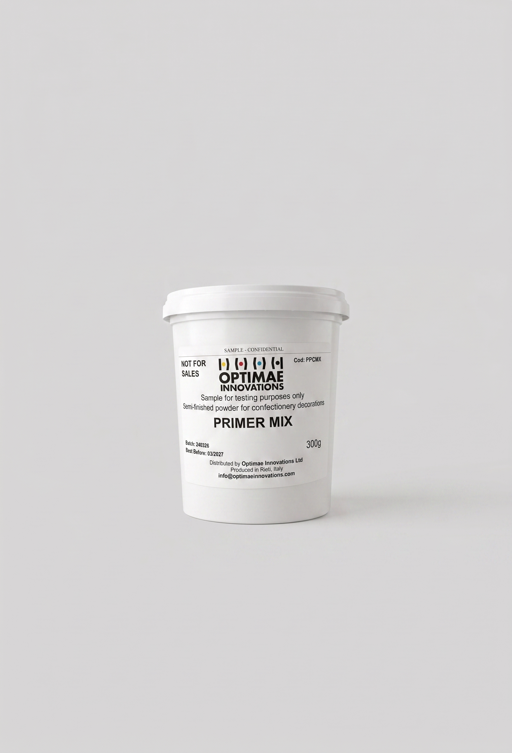 Food grade primer chemistry and films